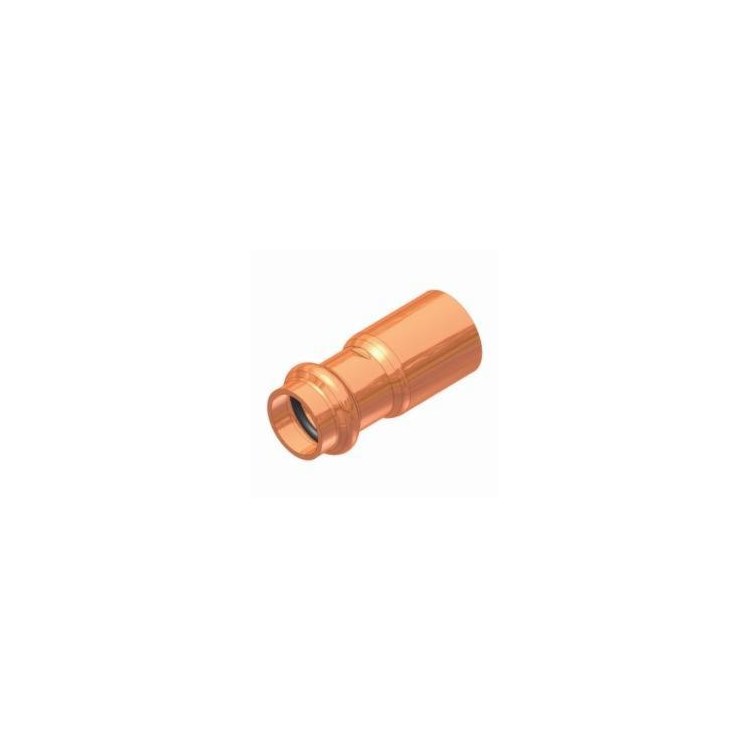 Apollo 10075165 Fitting Reducer 818 Large Diameter 2-1/2 x 2 Inch Copper