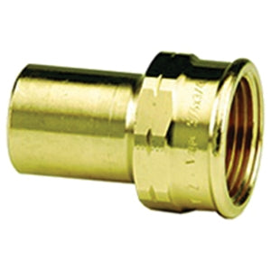 Apollo 10075768 Adapter 803-2 Female Street Small Diameter Lead Free Brass 3/4 Inch Fitting x Female