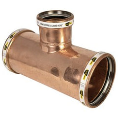 Apollo 10077783 Reducing Tee Large Diameter 4 x 4 x 3 Inch Copper Press