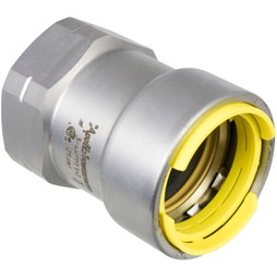 Apollo PWR7482277 Adapter 403RG Female Reducing Gas HNBR Carbon Steel 1-1/2 x 1-1/4 Inch Press x FPT