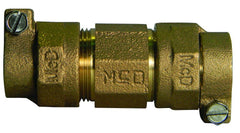 A.Y. McDonald 5140-018 Coupling 1 x 1-1/2 in CTS Compression Brass