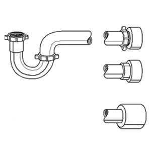 Dearborn P9702DF P-Trap 1-1/2 in Plastic Replacement MPN