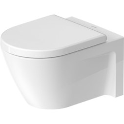 Duravit 25340900921 Toilet Starck 2 WonderGliss Surface Treatment White Elongated 15 Inch