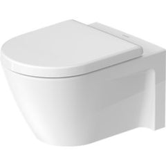 Duravit 25340900921 Toilet Starck 2 WonderGliss Surface Treatment White Elongated 15 Inch