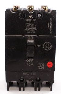 GE TEY370 BREAKER CKT PNL LTG 120/240/277VAC 70A