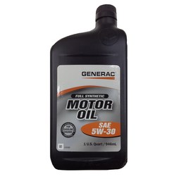 Generac 0J5141 Oil 5W-30 Synthetic CS 12 pk