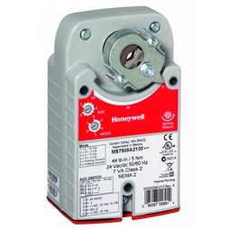 Honeywell MS4105A1130/U Damper Actuator Spring Return 2 Position Control 44 LB-IN