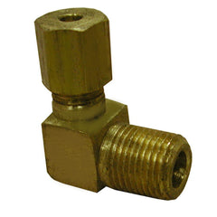 Jones Stephens C74081LF 1/4 x 1/8 in. Compression x Male Brass 90 Degree Elbow