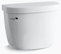 Kohler K-4421-0 Cimarron Toilet Tank 1.28 gpf 17-5/8 in L x 8 in W x 14-1/4 in H