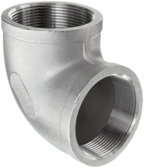 Legend Valve 404-043 90 Deg Street Elbow, 1/2 In, Threaded, 304 Stainless Steel