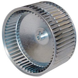 Mars 41351 Blower Wheel Direct Drive Concave 11.93x10.68 Inch Clockwise 1/2 Inch Galvanized Steel 1150 Revolutions per Minute