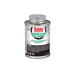 Oatey 31017 4 oz. PVC Medium Body Clear Cement