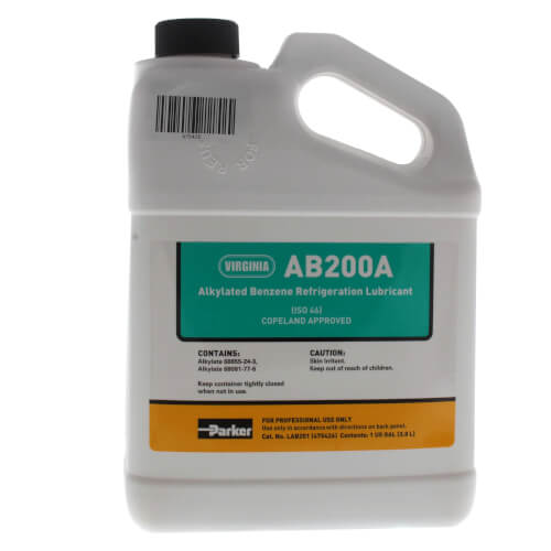 Parker Hannifin 475426 LAB201 Alkylbenzene Refrigeration Lubricants - 200 SUS (ISO 46)