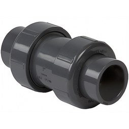 Spears 4529-010 Check Valve 1 Inch PVC True Union Socket/Threaded EPDM