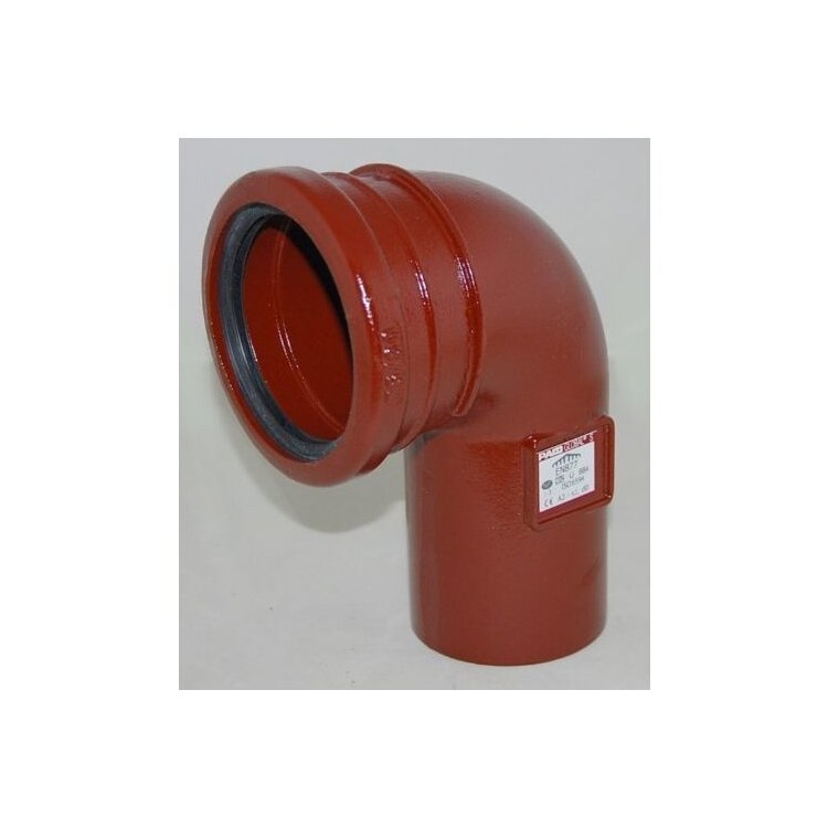 TOTO THU335 DuoFit® 6 in. Cast Iron Pipe Elbow for WT173M, WT151M and WT152M