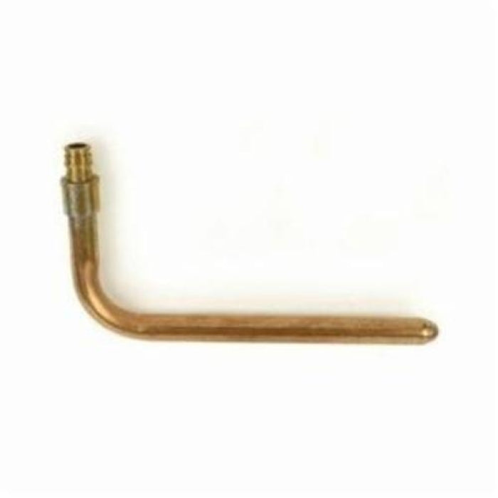 Uponor LF2895050 ProPEX 1/2 in. Brass PEX x Sweat Stub Elbow 8 x 13 in.