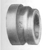 Ward 1DXE.BER Black Cast Iron Eccentric Reducer 1-1/2 x 3/4 in