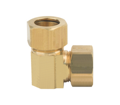 BrassCraft 65-10X 90 Deg Brass Elbow 5/8 inch x 5/8 inch Compression x Compression