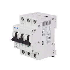 Eaton FAZ-D20/3-NA Current Limiting Miniature Circuit Breaker 277/480 VAC 20 A 10 to 14 kA Interrupt 3 Poles 10 to 20X/D-Curve Thermal Magnetic