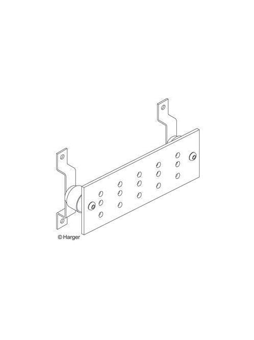 Harger Lightning & Grounding GBI14424C 1/4 x 4 x 24 Inch Electrotinned 33-Hole Ground Bar