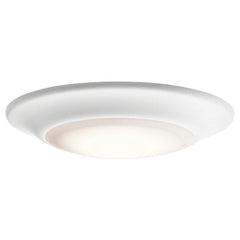 Kichler Lighting 43848WHLED30T Signature 15W 1-Light LED Flushmount Ceiling Fixture