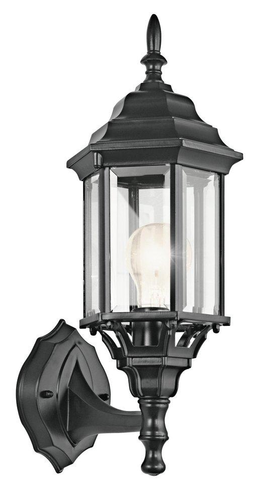 Kichler Lighting 49255BK Chesapeake 100W 1-Light Outdoor Wall Light in Black