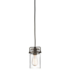 Kichler Lighting 42878OZ Brinley 100W 1-Light Mini Pendant