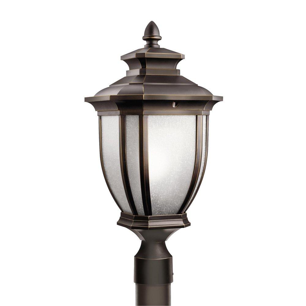 Kichler Lighting 9938RZ Salisbury 150W 120V Medium Outdoor Post Mount in Rubbed Bronze