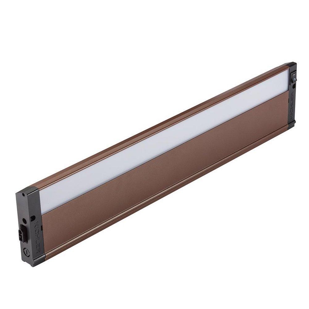 Kichler Lighting 4U30K22BZT 4U Series 551 Lumen LED Under-Cabinet Light in Bronze Textured