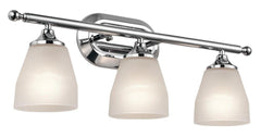 Kichler Lighting 5448CH Ansonia 3-Light Bath Light