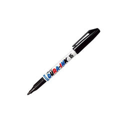 La-Co 96098 Dura-ink 15 Permanent Liquid Paint Marker, Black, Carded, 3/Pack