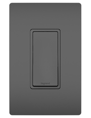 Legrand TM870STMBKCC6 Pass & Seymour 15 Amp 120/277 VAC 1-Pole Black Thermoplastic Momentary Contact Decorator Switch