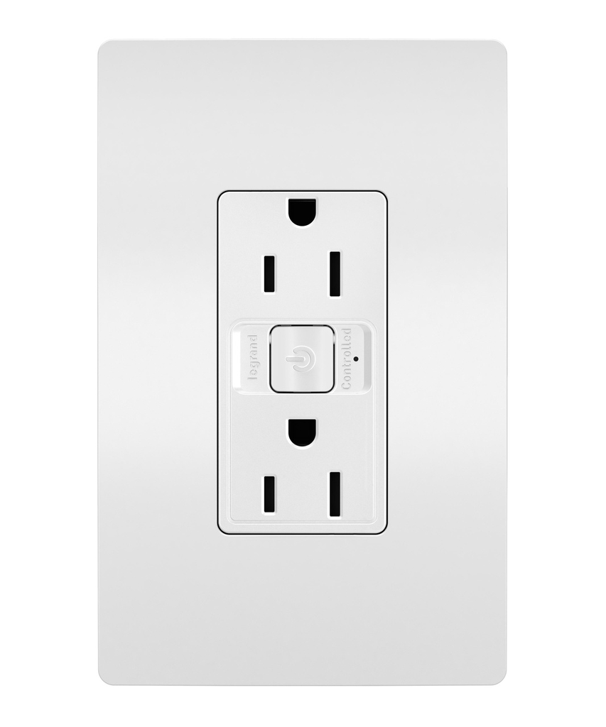 Legrand WNRR15WH Netatmo 15A Outlet, White