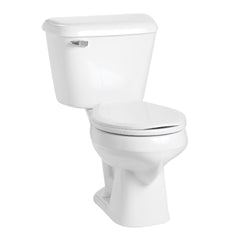 Mansfield Plumbing 130CTK Mansfield Pro-Fit 1 1.6 Round Complete Toilet Kit, White