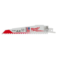 Milwaukee 48-00-8021 THE AX SAWZALL Blade 6 in 5 TPI 25PK