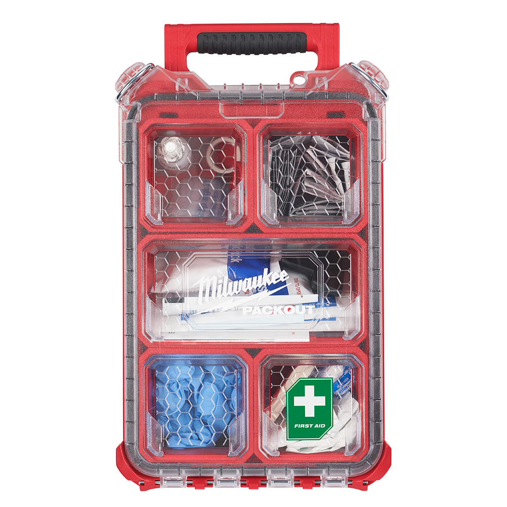 Milwaukee 48-73-8435 76PC Class A Type III PACKOUT First Aid Kit