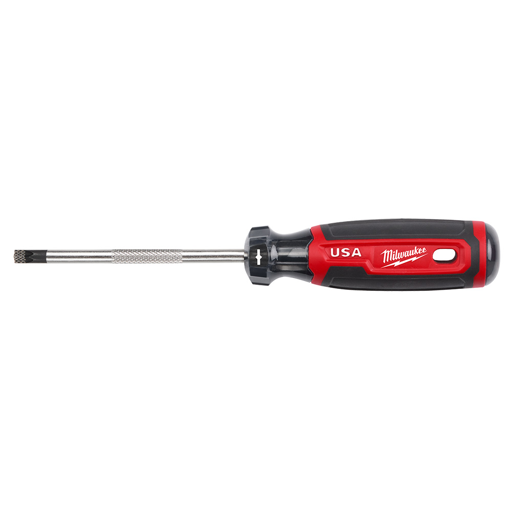 Milwaukee MT215 Cushion Grip Screwdriver, 4 Shank USA