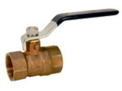 NIBCO NL96008 T-580-A 3/4 in. Forged Brass Standard Port NPT 400# Ball Valve