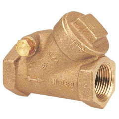 NIBCO NL7E006 KT-403-W 1/2 in. 200 psi Bronze Threaded Horizontal Swing Check Valve