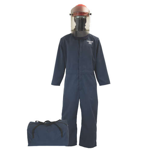 Oberon TCG2P-CKE-NB-3X 12 Cal Arc Flash Kit NFPA 70E Navy 3XL