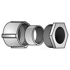 O-Z/Gedney 4-200 2 Inch 3-Piece Conduit Coupling