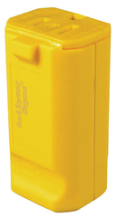 Pass & Seymour PS5969Y 15 Amp 125 Volt 2-Pole 3-Wire NEMA 5-15R Yellow Nylon Straight Blade Connector