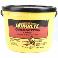 Quikrete 1240-11 Quick-Setting Cement, 10 lb Pail