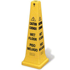 Rubbermaid FG627677YEL Caution Wet Floor Cone 36 Replacement MPN