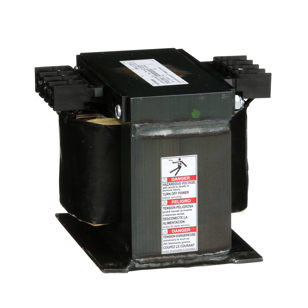 Square D 9070T500D20 500 VA 208/230/460 VAC Primary 115 VAC Secondary 1-Phase Control Transformer