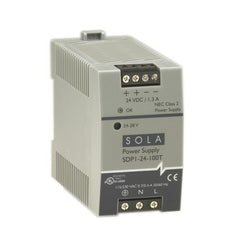 SolaHD SDP1-24-100T 24/28 VDC 1.3 Amp Output Din Rail Power Supply