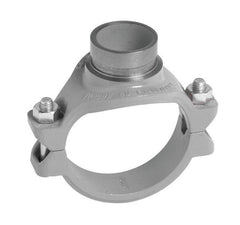 Victaulic CC0092NGE0 FireLock Style 920 2-1/2 x 2-1/2 x 1 in FIPS Domestic Hot Dipped Galvanized Ductile Iron Mechanical Tee