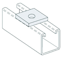 3M 73860 1/2 Electro Galvanized Square Washer 100 PK