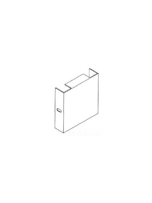 Austin AB-1212EP 12 x 12 Inch N1 Galvanized Wireway End Cap Fitting