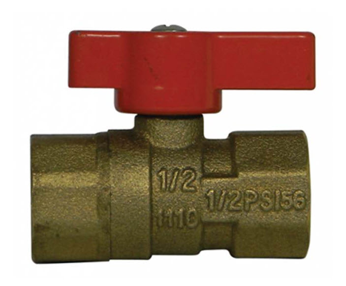 AY McDonald 4901-154 10710R 1/2 GAS BALL VALVE FNPT X FNPT CSA